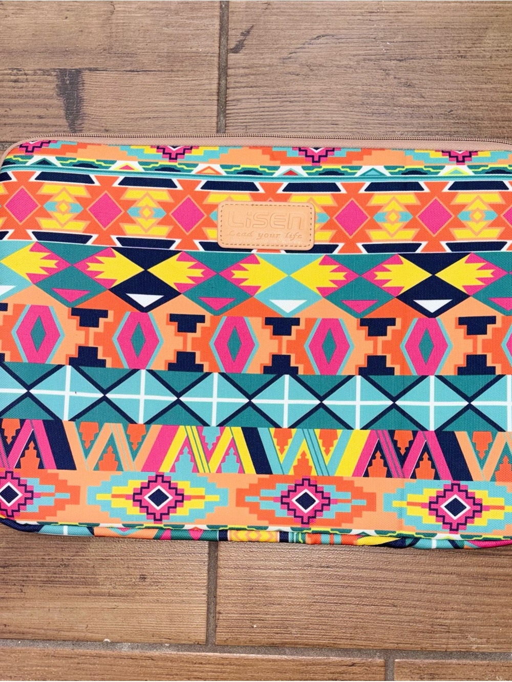 LISEN Diamond Lattice Aztec/Bohemian Laptop Sleeve Case 11.6 to 15.6 inches